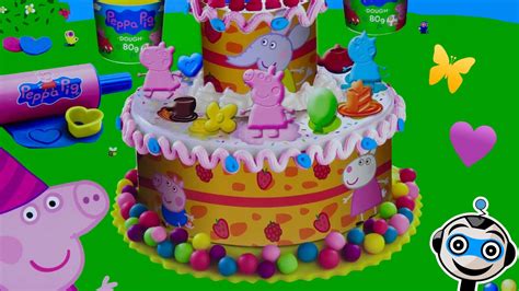 La Tarta de Cumpleaños de Peppa Pig   YouTube