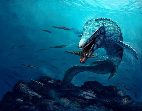 La temprana y rápida evolución de los gigantes oceánicos en el Mesozoico