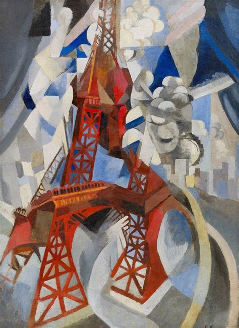 La Torre Eiffel di Robert Delaunay simbolo del Cubismo Orfico | il Chaos