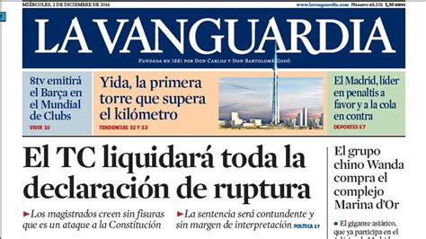 La Vanguardia se afianza como el primer diario de Catalunya y el ...