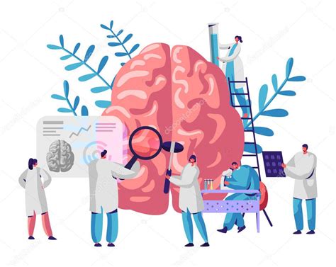Laboratorio científico grupo estudio cerebro humano y la psicología ...