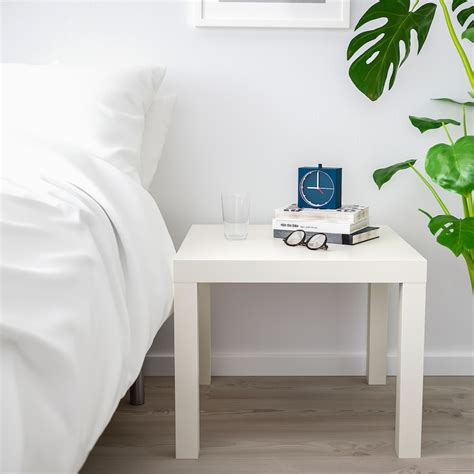 LACK Mesa auxiliar, blanco, 55x55 cm   IKEA