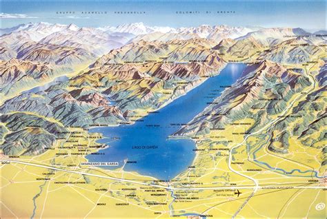 Lake Garda Italy Map