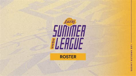 Lakers Announce 2023 Summer League Roster | NBA.com