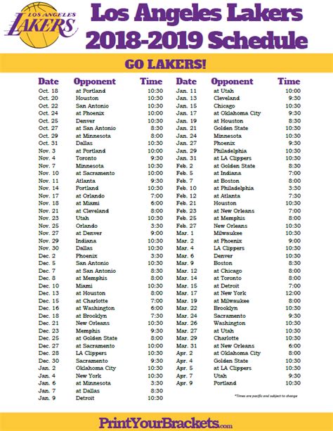 Lakers Game Schedule March   STRENDU