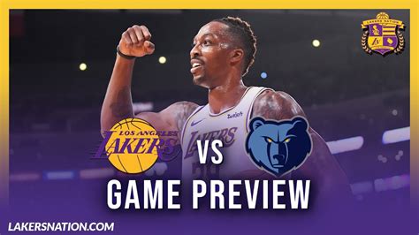 Lakers Nation: Lakers vs Grizzlies Game Day Preview, 3 Keys To Victory ...