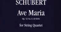 Lalus fecit   partituras coro y letras: Ave María   Schubert