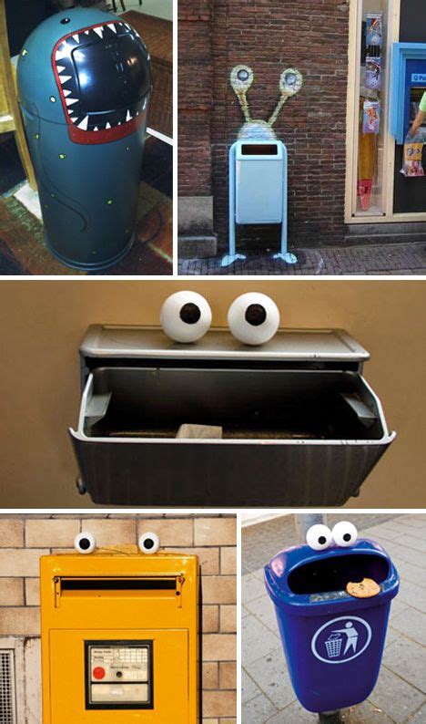 Las 13 mejores imágenes de Tachos de basura reciclado | Tachos de ...
