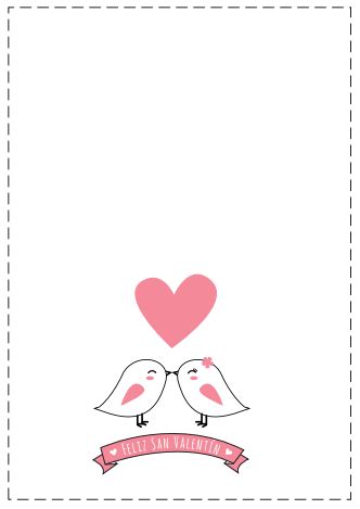 Las 20 mejores tarjetas románticas para imprimir este San Valentín ...