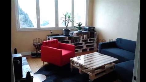 Las 30 mejores ideas de muebles con palets para tu salón ...
