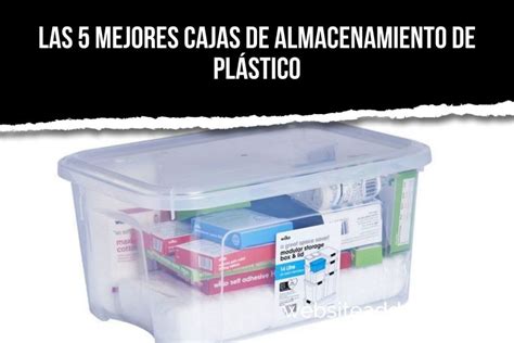 Las 5 Mejores Cajas De Almacenamiento De Plástico Baratas ...