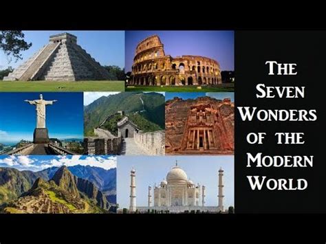 Las 7 Maravillas del Mundo Moderno | The Seven Wonders of ...