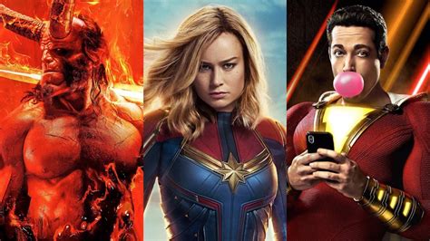 Las 9 películas de superhéroes de 2019