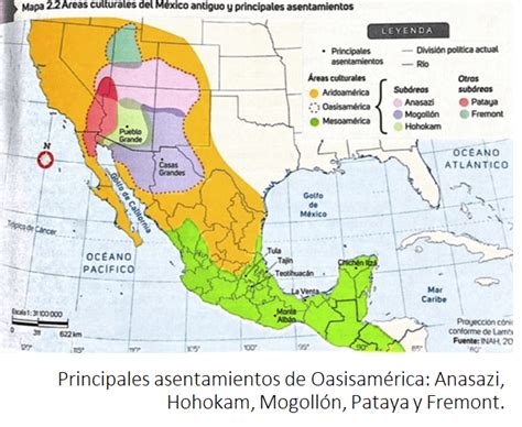 Las áreas culturales del México antiguo: Oasisamérica ...