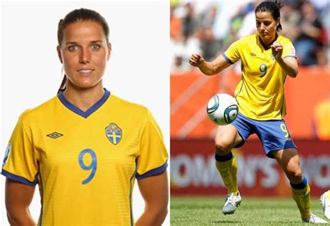 Las chicas suecas de la Selección de Futbol de Suecia