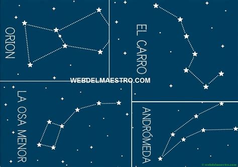 las constelaciones en color   Web del maestro