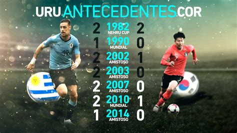 Las estadísticas entre Uruguay y Corea del Sur son muy favorables para ...