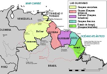 Las Guayanas   Wikipedia, la enciclopedia libre