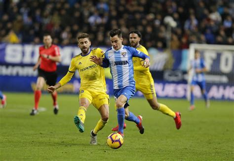Las imágenes del partido Málaga Cádiz CF