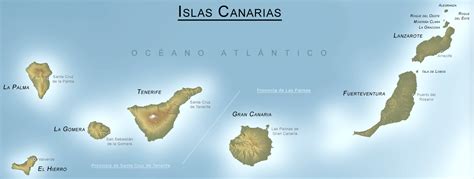 Las Islas Canarias y sus tamaños ¿Cuál es la isla más grande? • Libretilla