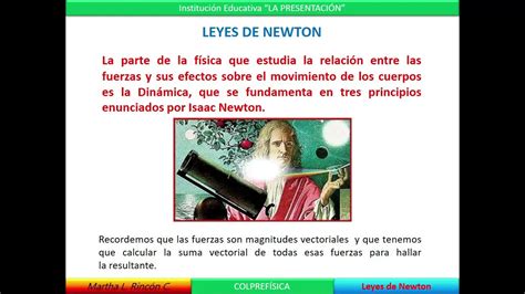 Las Leyes de Newton. Maluric   YouTube
