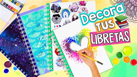 Las mejores 16 ideas para decorar tus Cuadernos ~ Craftingeek