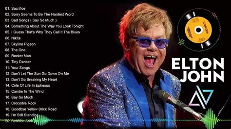 Las mejores canciones de Elton John   Elton John Greatest Hits Full ...