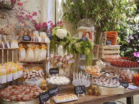 Las mejores ideas de mesas dulces para tu boda