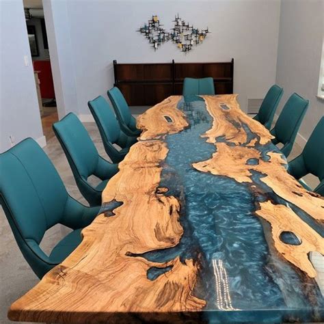 Las mejores mesas cubiertas de resina epoxica ...