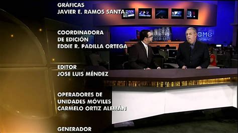 Las Noticias Univision a las11pm Close 8.2.2011   YouTube