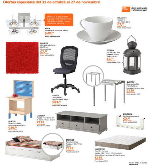 Las ofertas de IKEA noviembre 2014