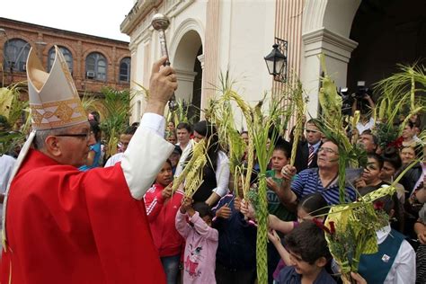 Las palmas que reciben a la Semana Santa   Paraguay.com