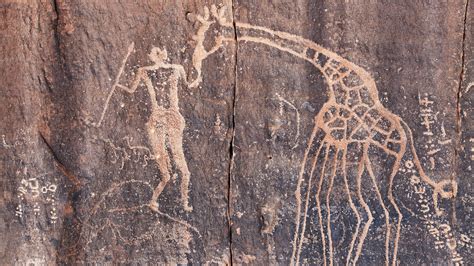 Las pinturas rupestres encontradas en el desierto del Sáhara