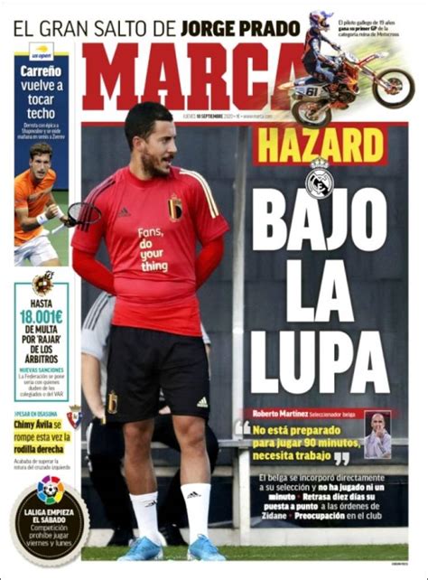 Las portadas de hoy de la prensa deportiva