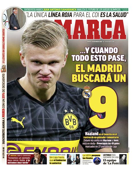 Las portadas de hoy: El Madrid buscará un 9, tiembla el ...
