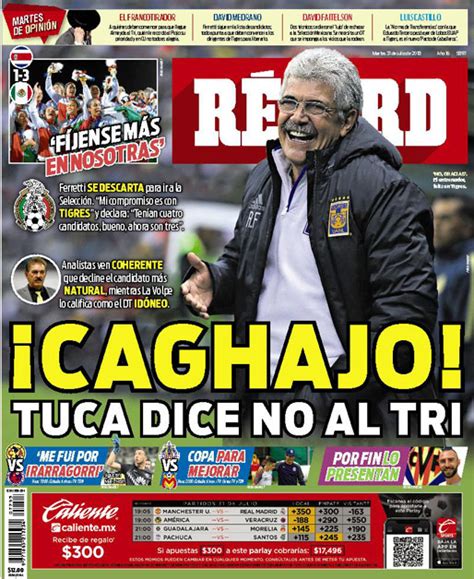 Las Portadas de la Prensa Deportiva del día de hoy, 31 07 2018 ...