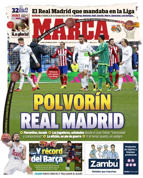 Las portadas de los periódicos deportivos en España de hoy