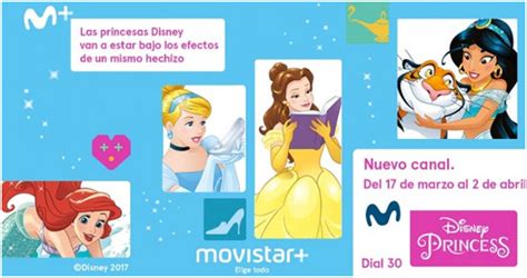 Las princesas de Disney se reúnen en un canal de Movistar ...