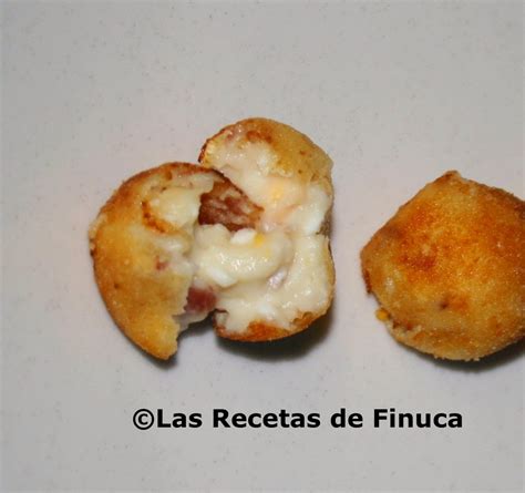 Las Recetas de Finuca: Croquetas de jamón serrano y huevo ...