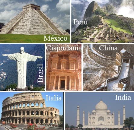 Las siete maravillas del mundo antiguo y moderno   Turismo ...