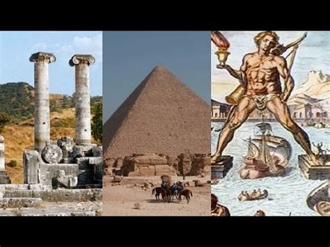 Las siete maravillas del mundo antiguo   YouTube