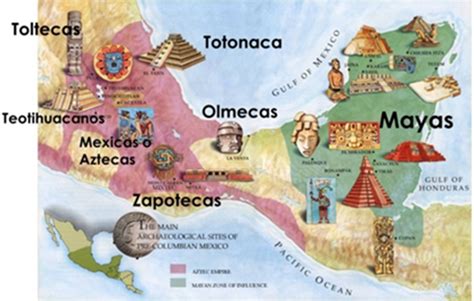 Las súper áreas culturales del México antiguo   Historia ...