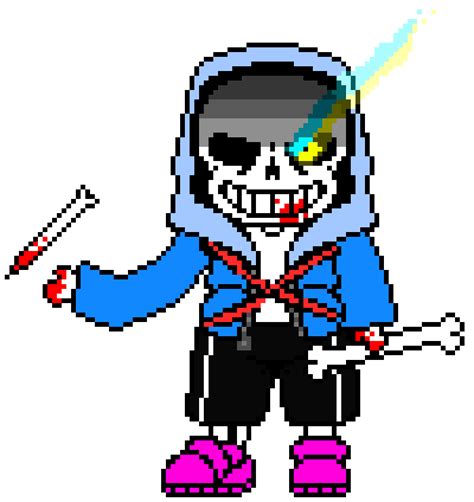 Last Breath Sans Pixel Art Phase 2 / Download and print in ...