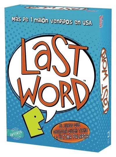 Last Word   Juego educativo. El juego que decide quién ...