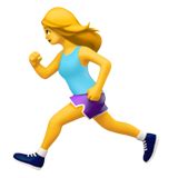 Laufende Frau Emoji – Bedeutung, Bilder, Codes