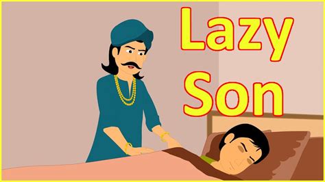 Lazy Son | Moral Stories for Kids in English | English ...