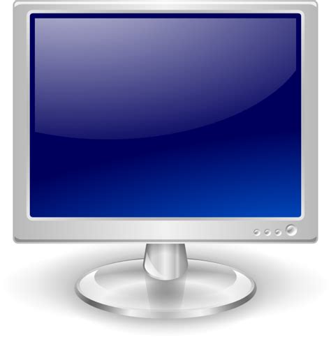 Lcd Computer Monitor Clip Art at Clker.com   vector clip ...