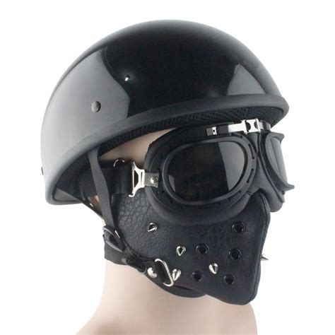 LDMET cascos para moto half face helmet harley casco moto ...