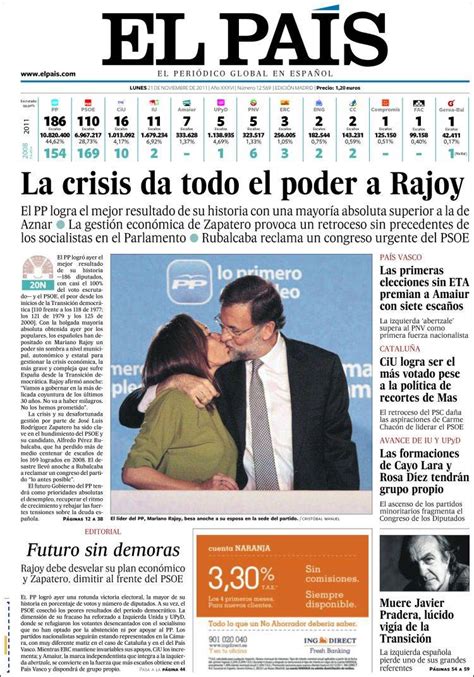Le prime pagine dei giornali spagnoli sulla vittoria di ...