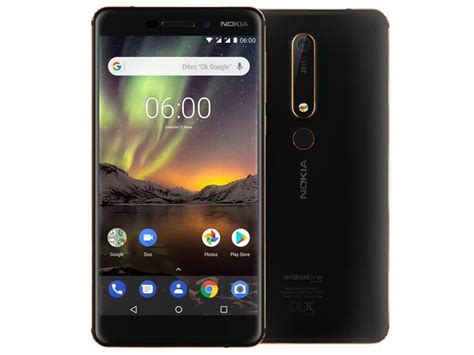 Le smartphone Nokia 6.1, sous Android One, à 199 €   Iziva ...